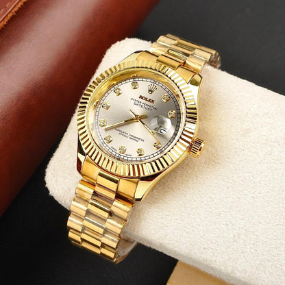 Rolex Golden White With Lining