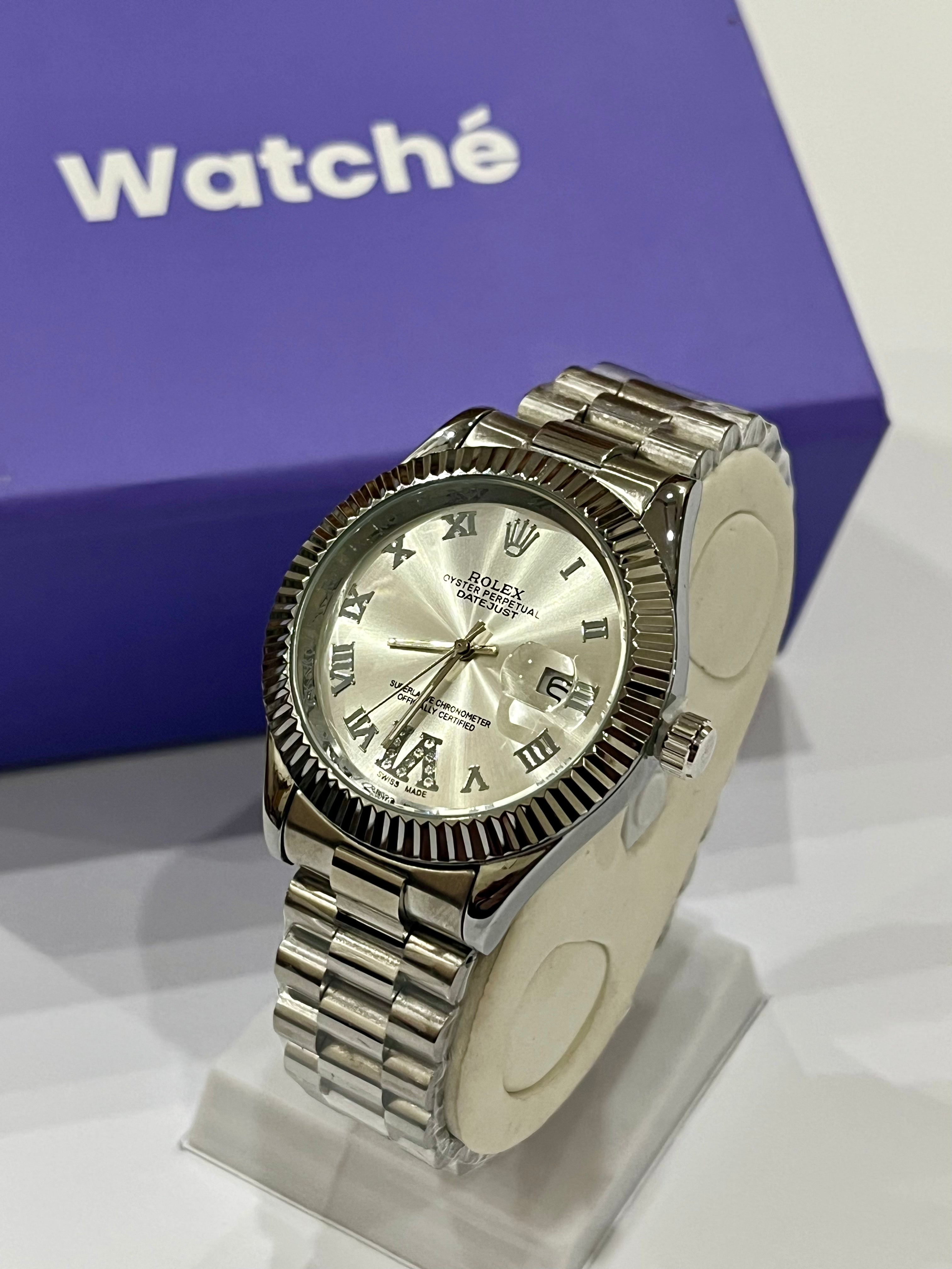 Rolex Pure Silver With Numbering GRR