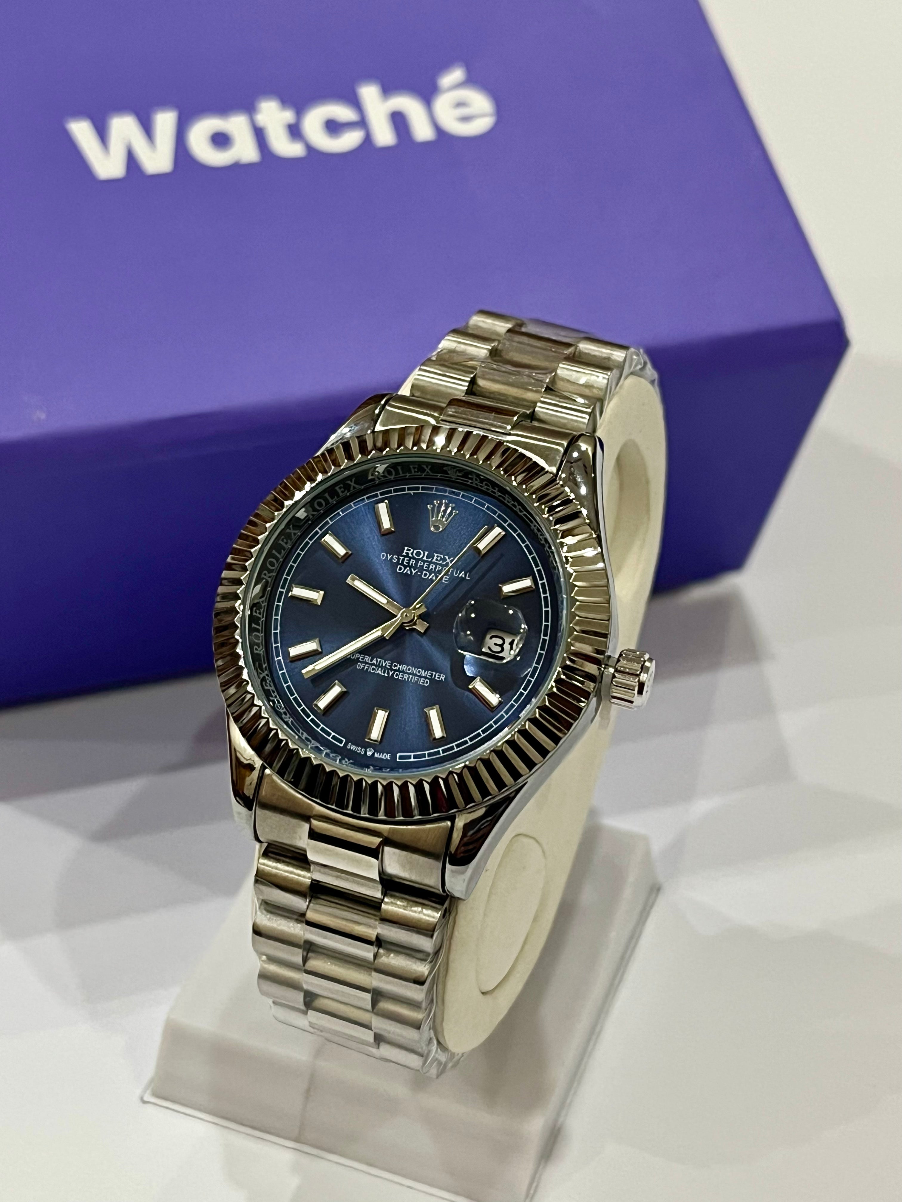 Rolex Silver Blue GRR-CL