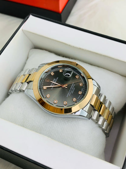 Rolex Crown Stainless Steel Watch